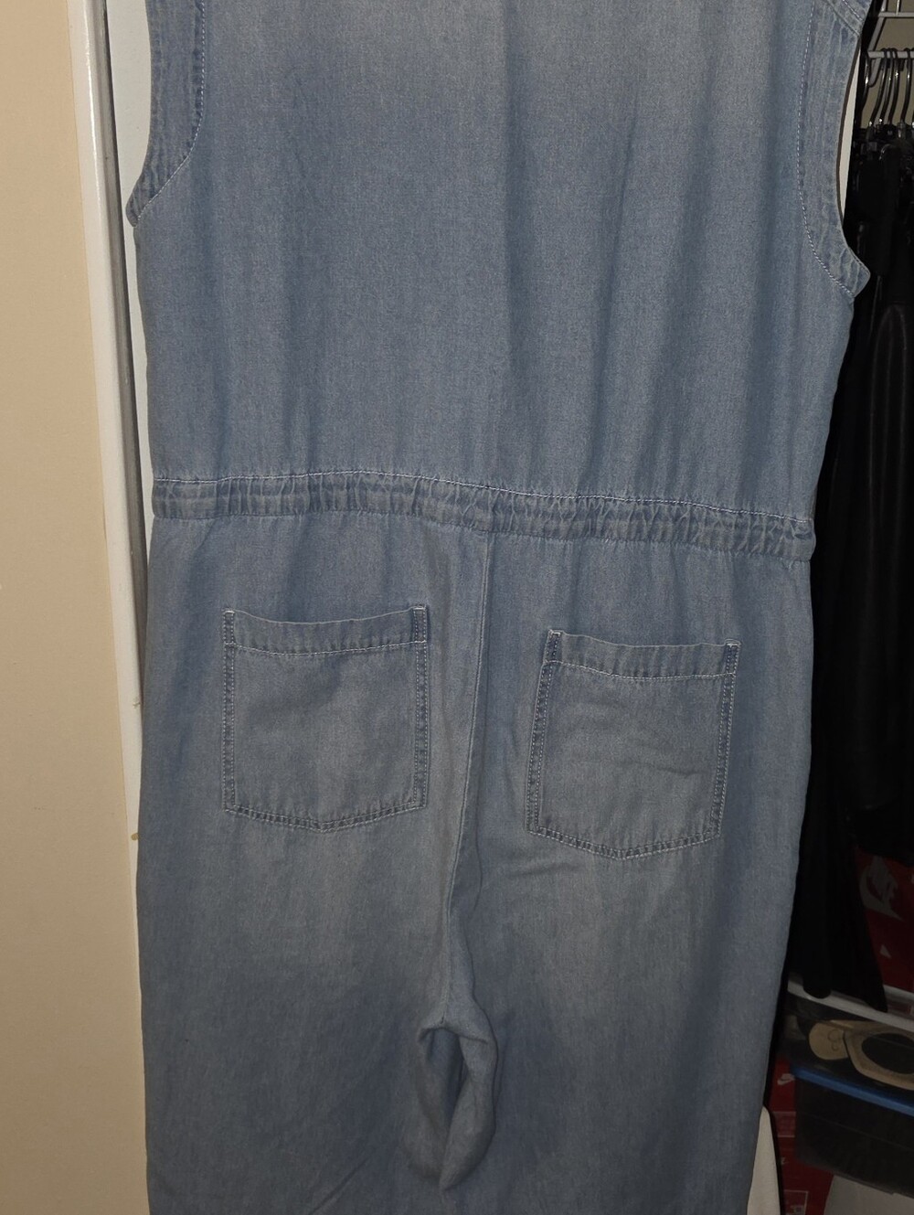 Denim Jumpsuit - Picture 2 of 3
